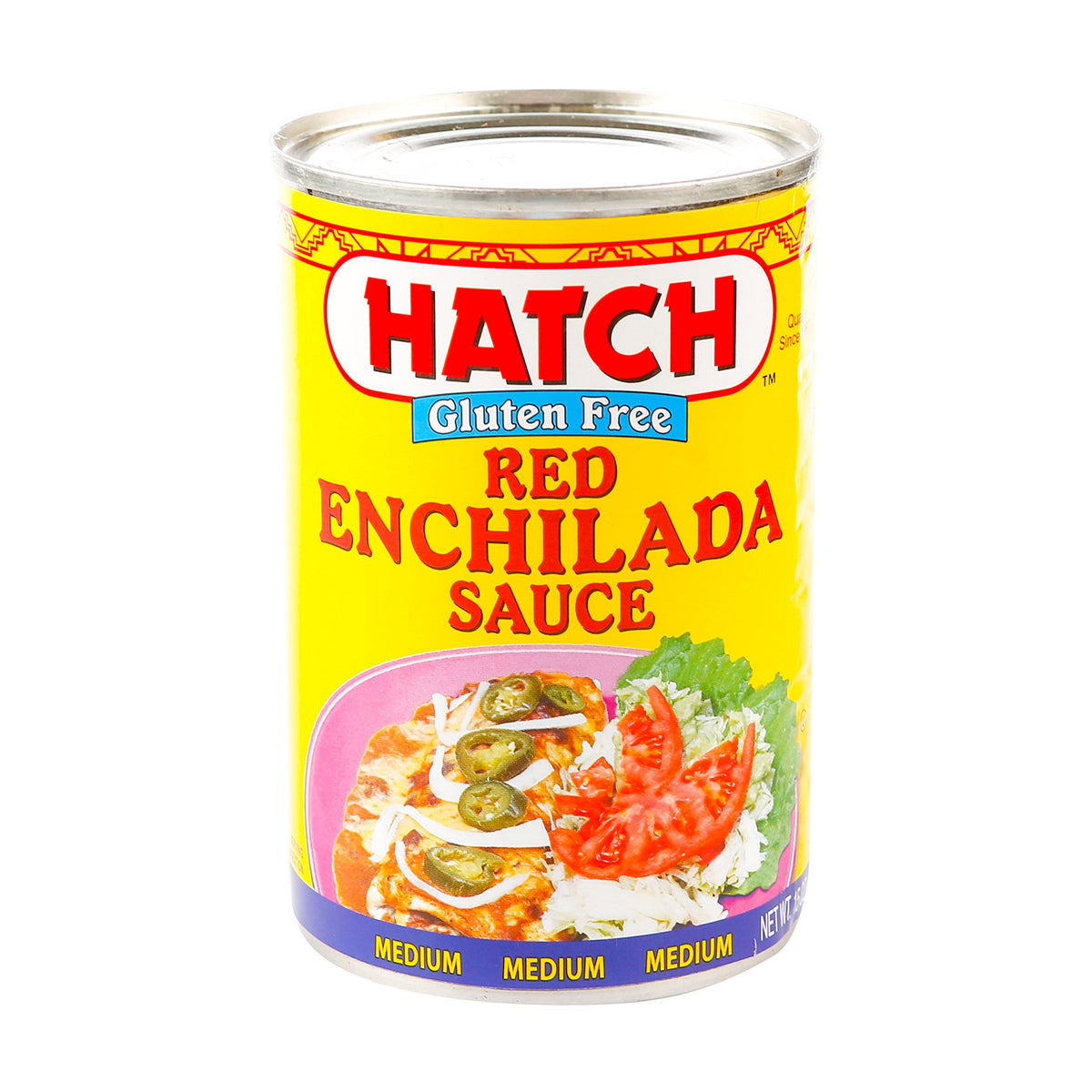 Hatch Farms enchilada sauce bottle with rich red color ready to elevate tacos
