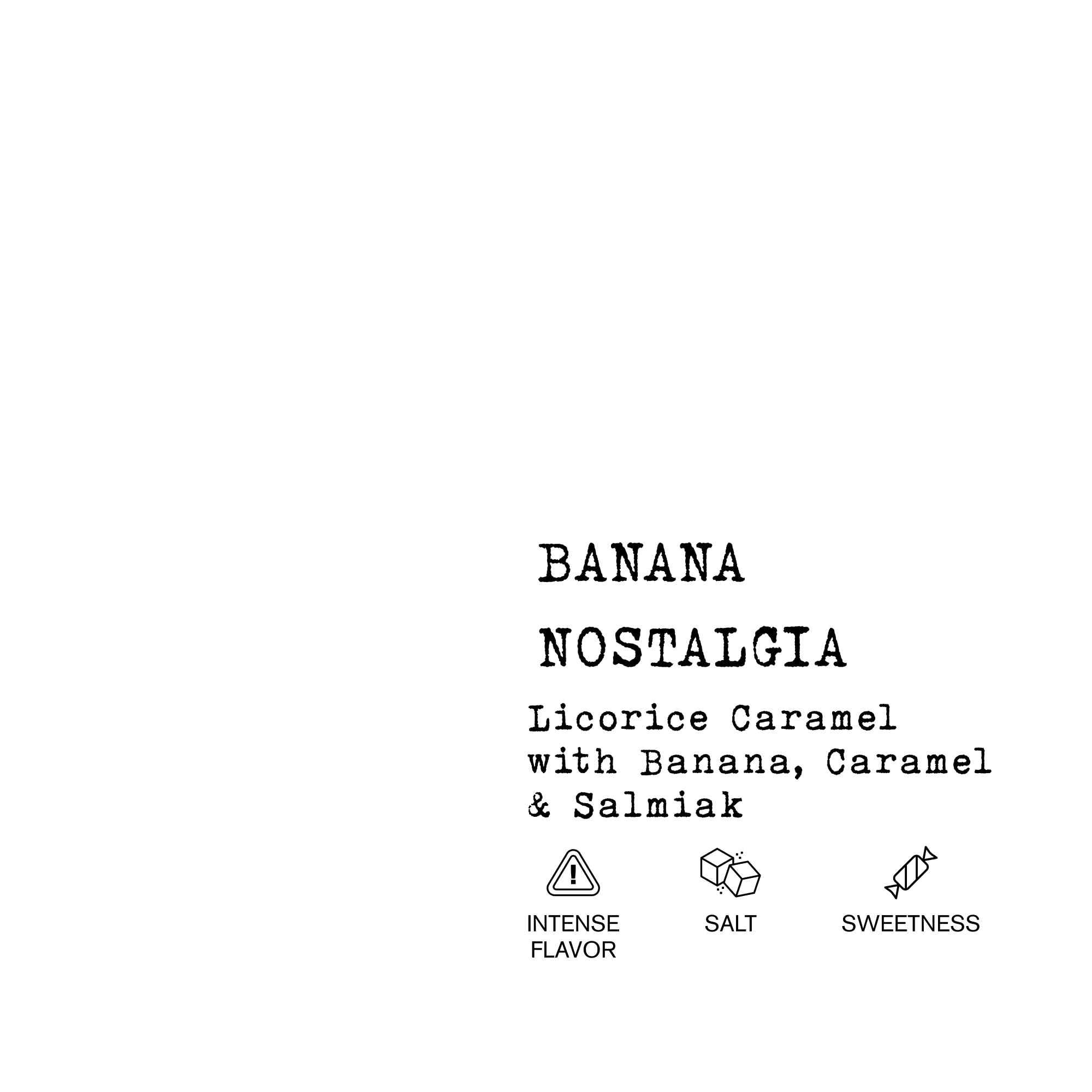 Haupt Lakrits banana caramel twist licorice offering bold flavor fusion.