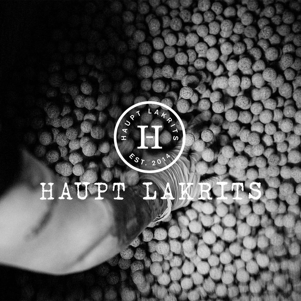 Haupt Lakrits gift-ready licorice tin ideal for gifting connoisseurs.