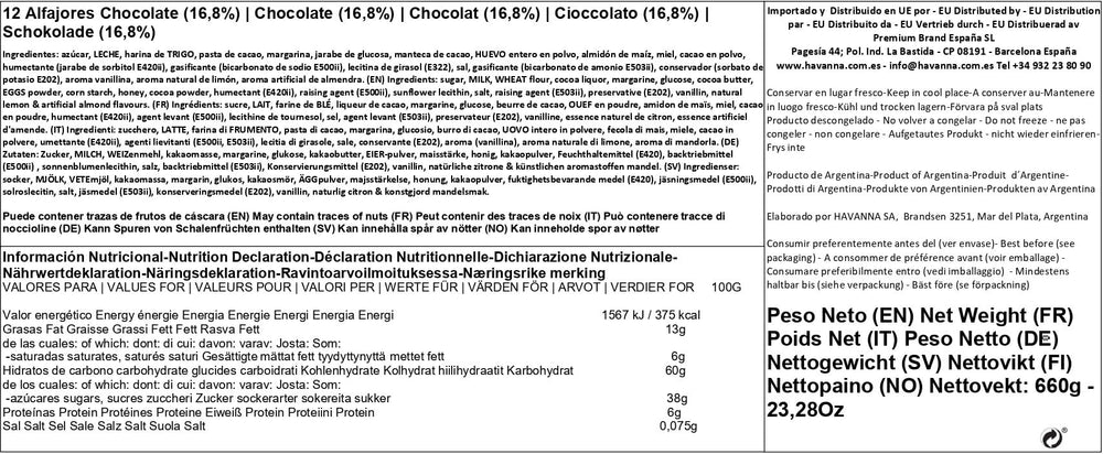 Havanna Alfajores Argentinos chocolate coating close-up, perfect for dessert time