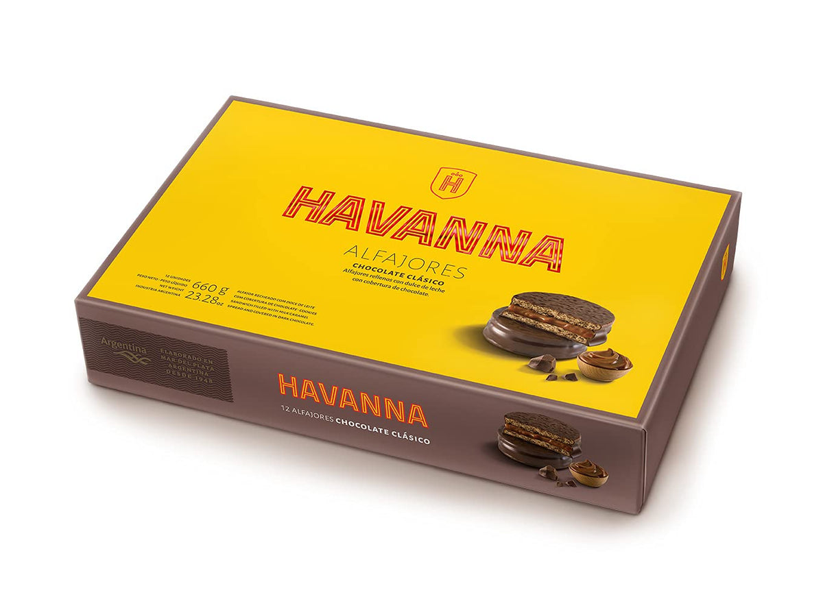 Havanna Alfajores Argentinos with dulce de leche center, ideal for gifting