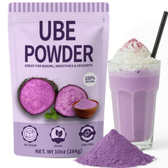 HAVNDRAE 10oz pure ube powder packaging showcases vibrant baking color.