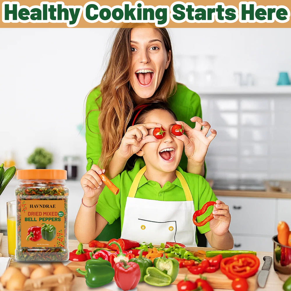 HAVNDRAE kitchen color aroma highlights natural peppers in salads and casseroles