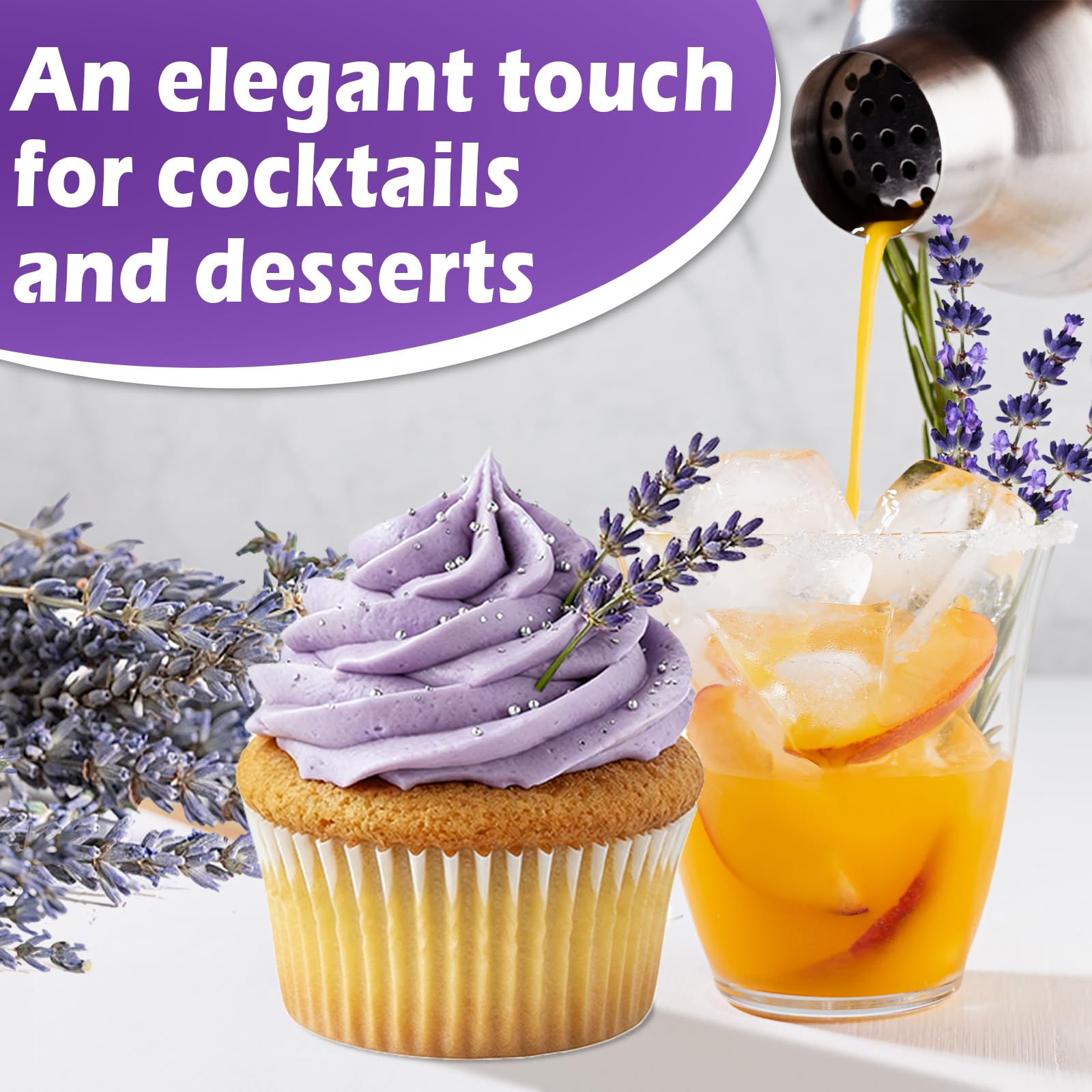 HAVNDRAE lavender sprigs for multi-use décor and culinary styling at home.
