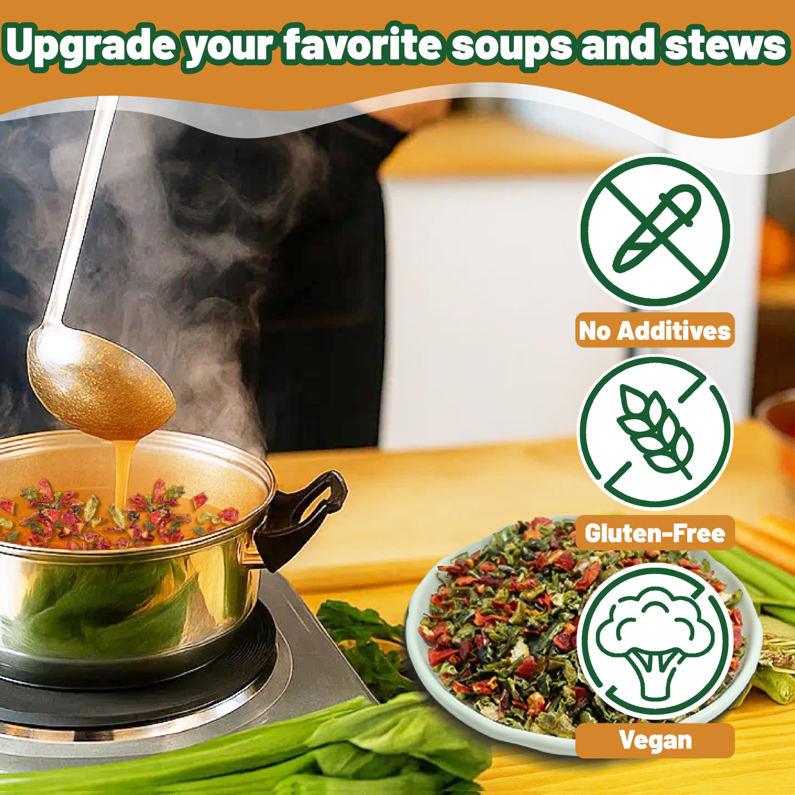 HAVNDRAE soup and stew topping adds color and aroma to meals