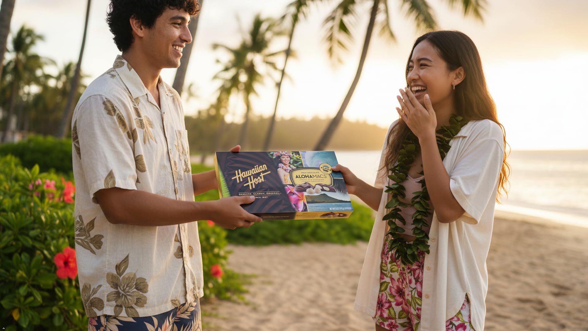 Hawaiian Host AlohaMacs premium ingredients ensure a consistent melt.