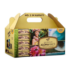 Gift box presentation of Alohamacs ideal for occasions and gifting.