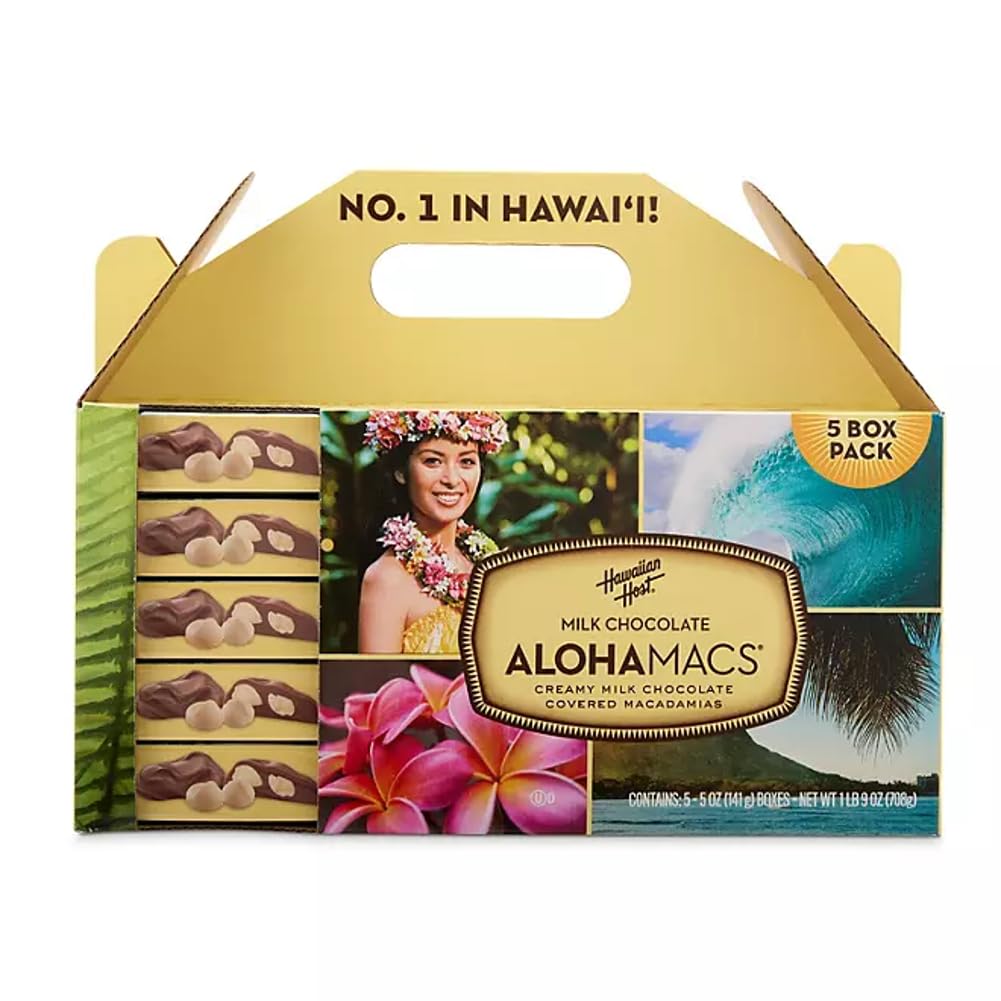 Hand-selected macadamias from Hawaiian Host ready for indulgence.