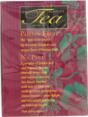 Hawaiian Islands Tea Company Passionfruit Na Pali Tea aroma inspires a refreshing afternoon ritual.