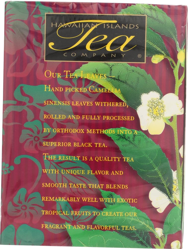 Hawaiian Islands Tea Company Passionfruit Na Pali Tea transforms everyday moments into tropical escape.