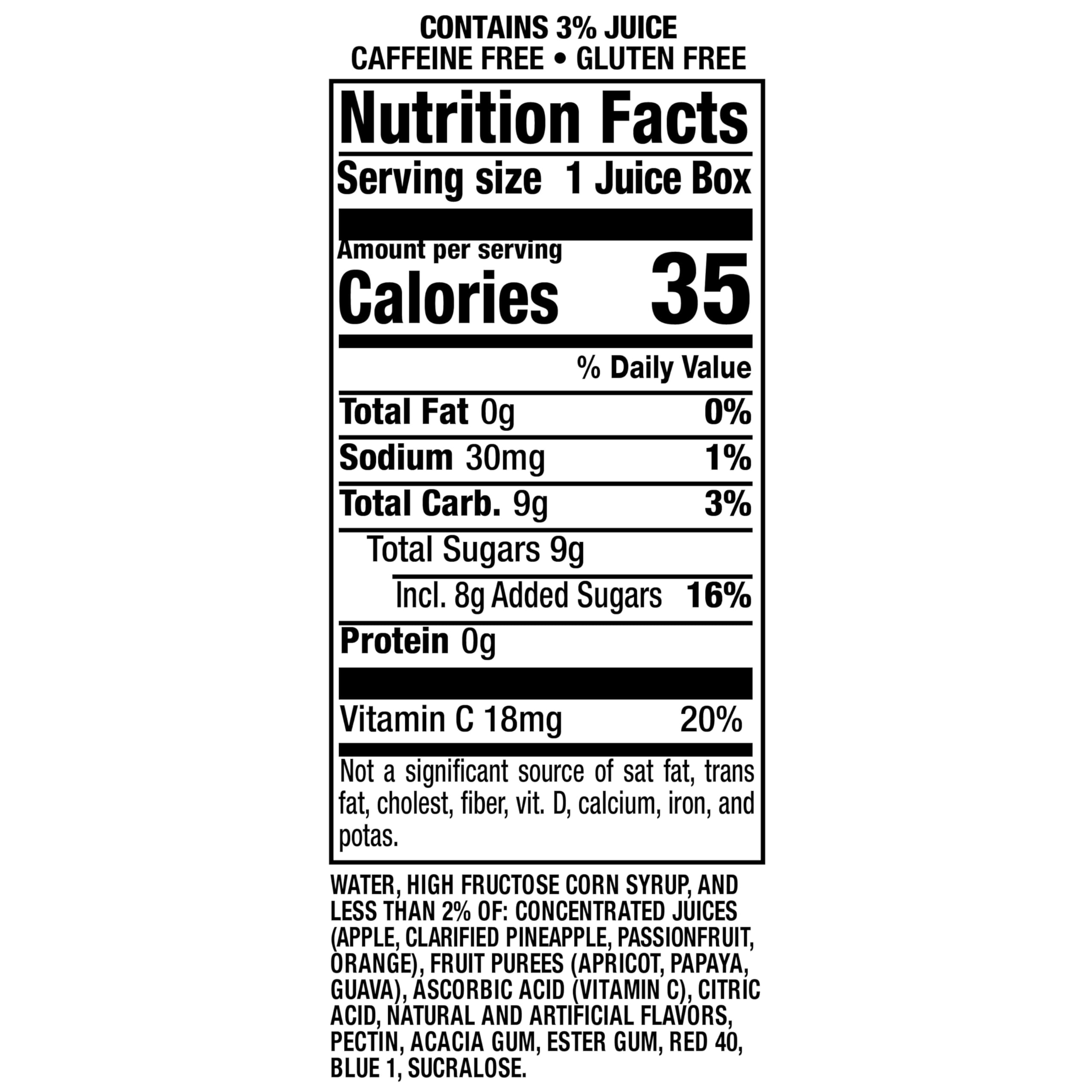Hawaiian Punch Polar Blast bottle with bold color for quick snacks and lunchboxes.