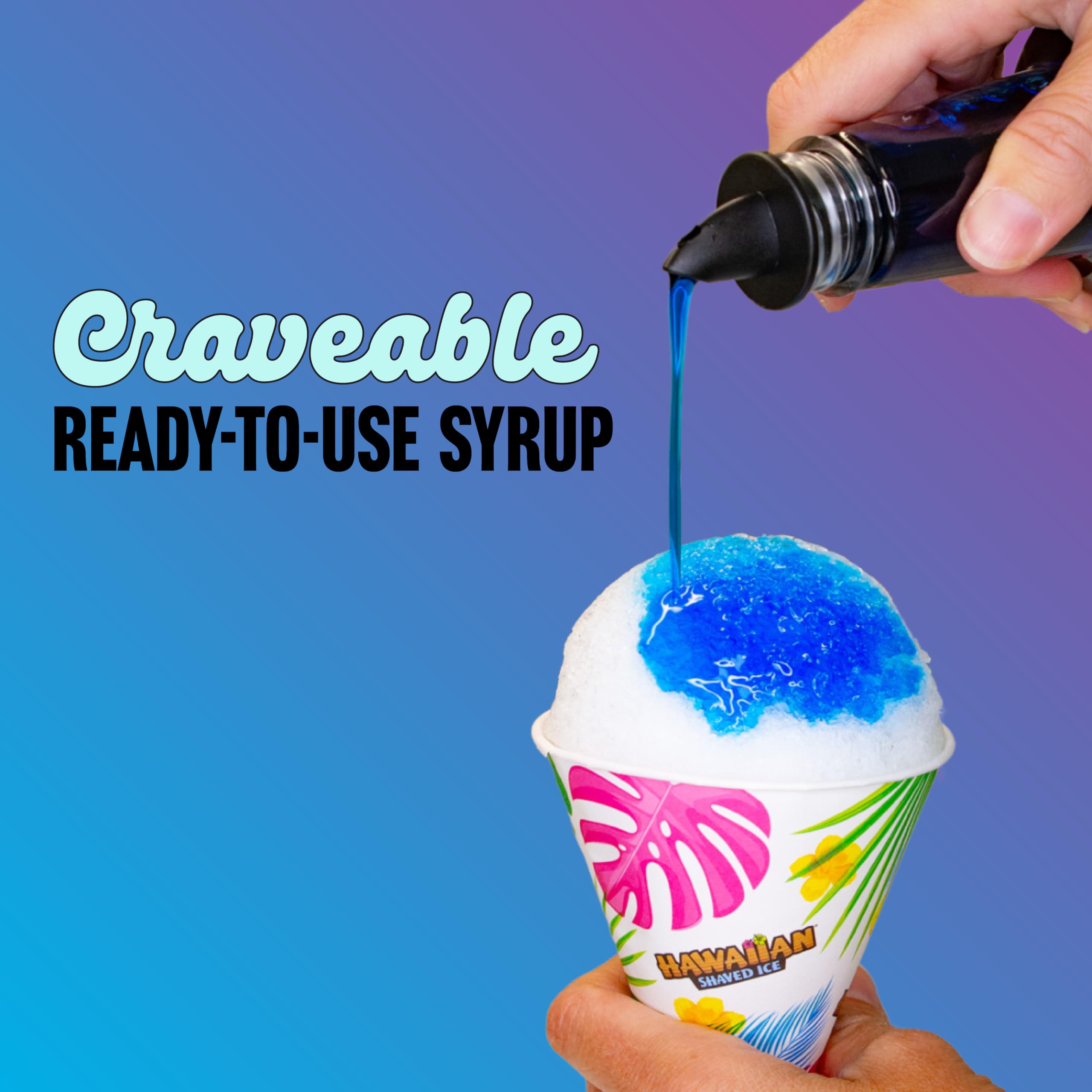 Hawaiian Shaved Ice root beer syrup bottle evokes classic fair memories