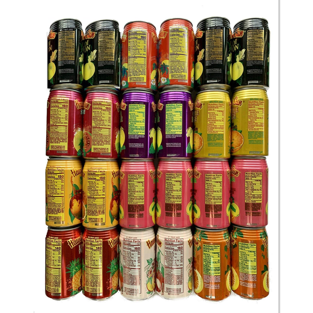 Hawaiian Sun Passion Orange & Lilikoi Lychee bottle, ideal for beach picnics