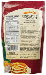 Hawaiian Sun Pineapple Coconut Pancake Mix bowl, ready to whisk for easy mornings.