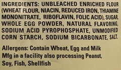 Hawaiian Sun Pineapple Coconut Pancake Mix being poured into a hot skillet.