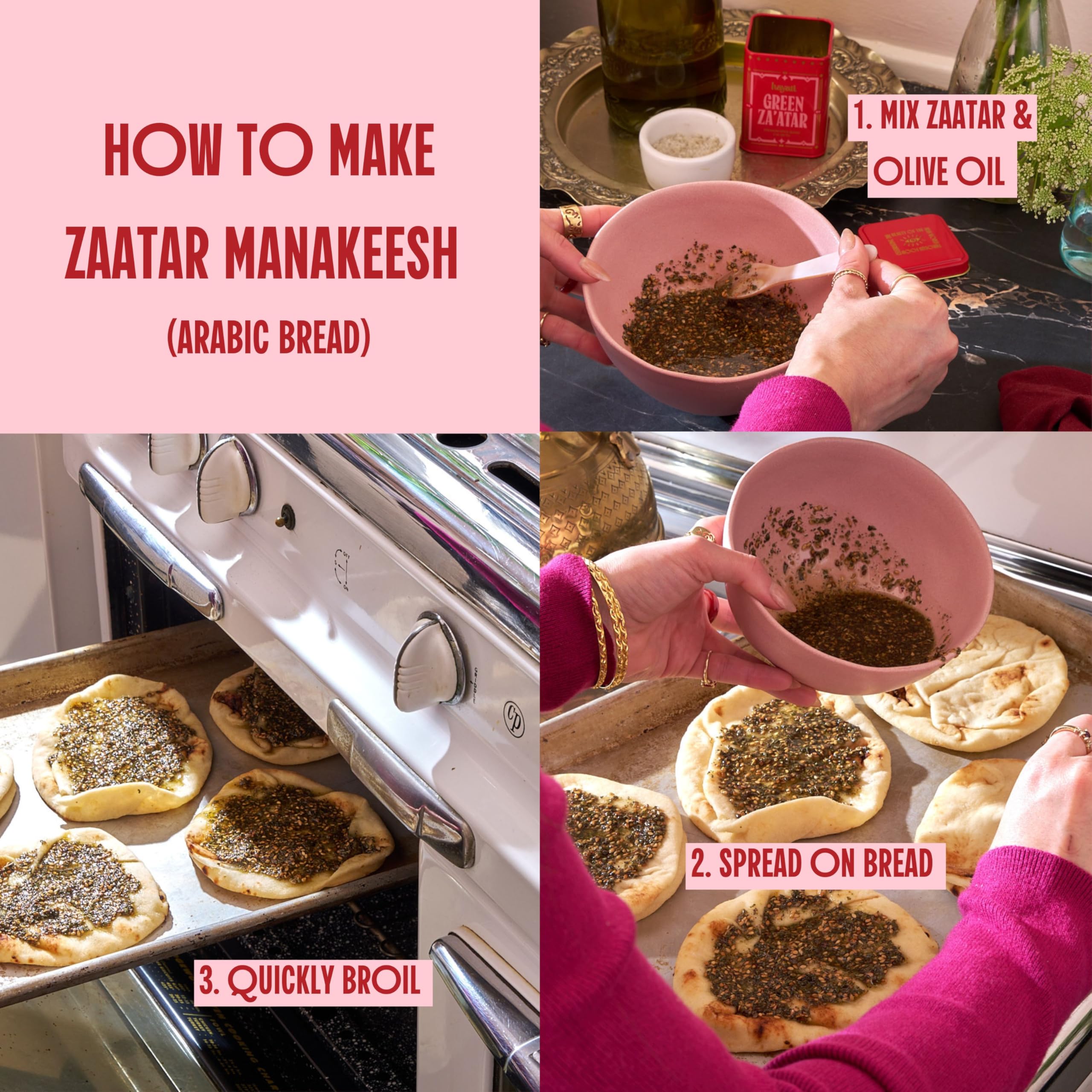 Hayati Za’atar on roasted chicken lifts flavors with Middle Eastern depth.