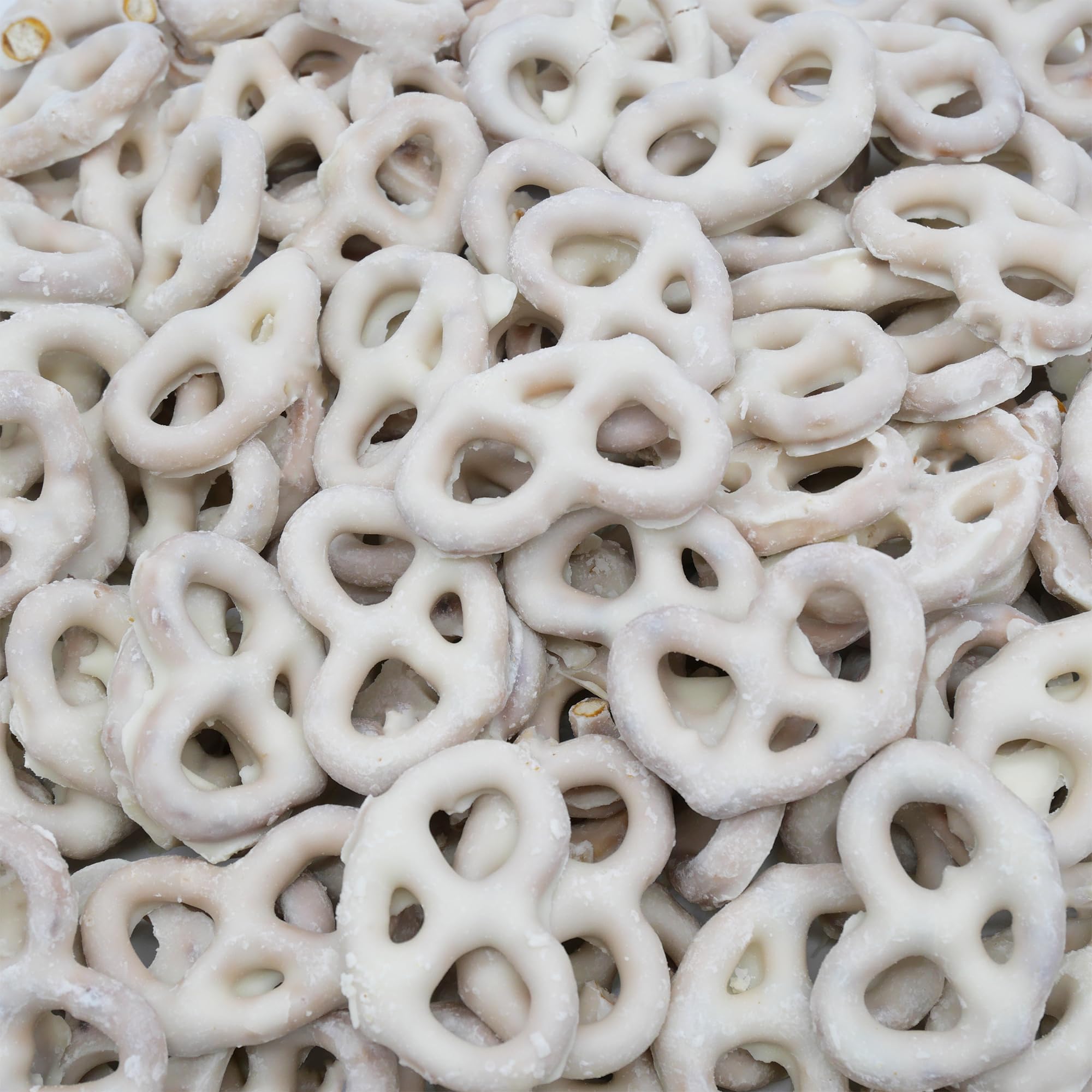 Hayden Valley Foods yogurt-flavored pretzels resealable bags display freshness and easy storage.