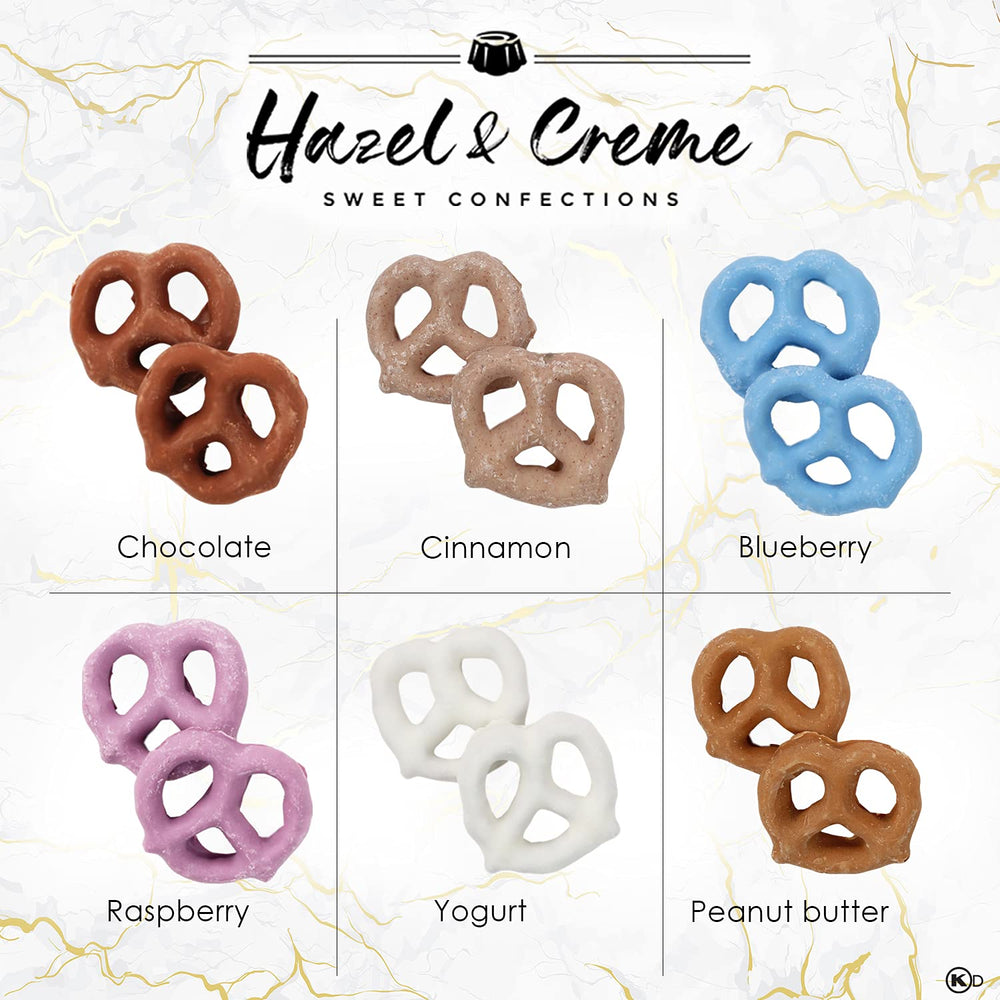 Hazel & Creme packaging closeup highlighting premium packaging and freshness.