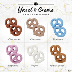 Hazel & Creme packaging closeup highlighting premium packaging and freshness.