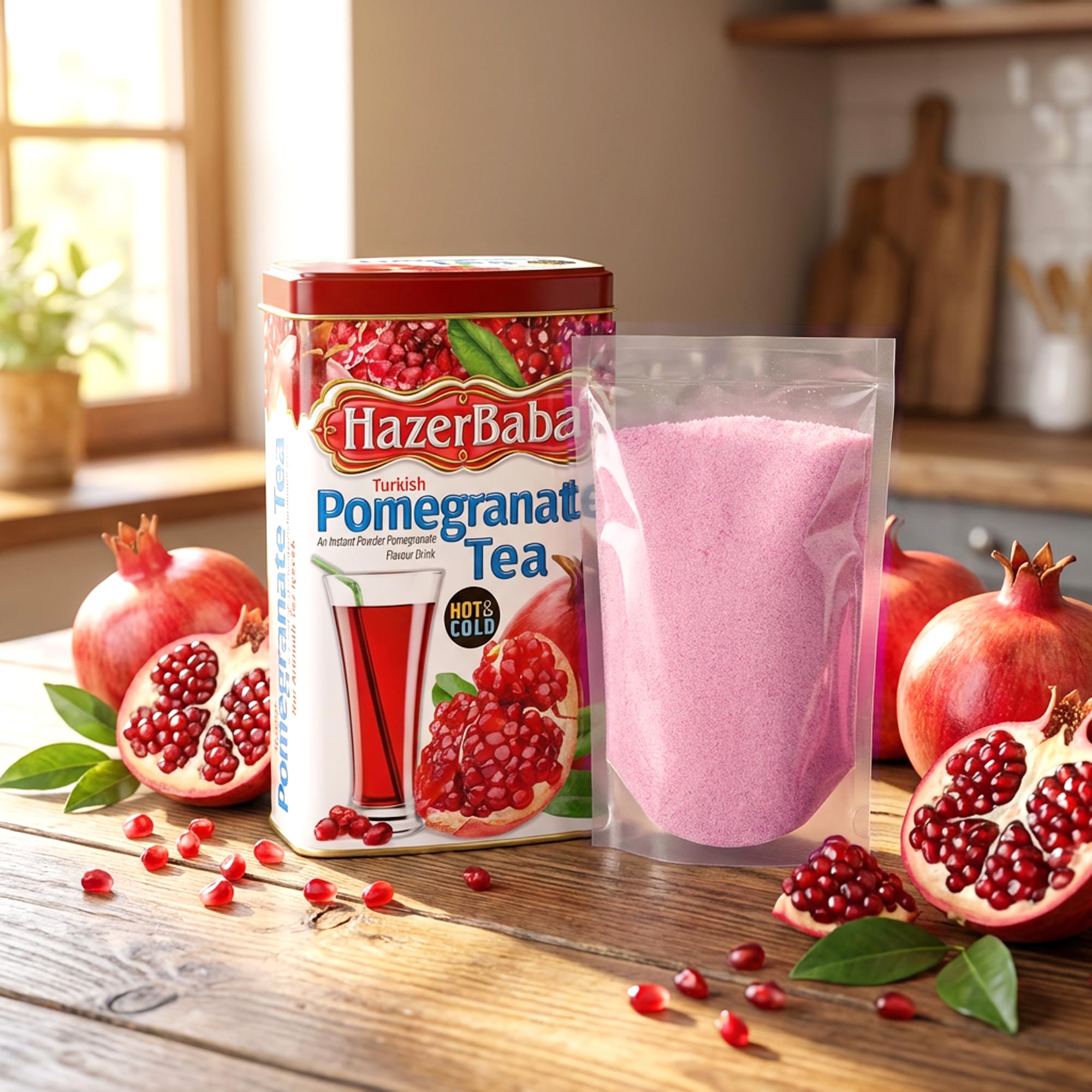 HazerBaba pomegranate flavor collection showing multiple options