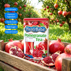 HazerBaba pomegranate hot tea service with mug
