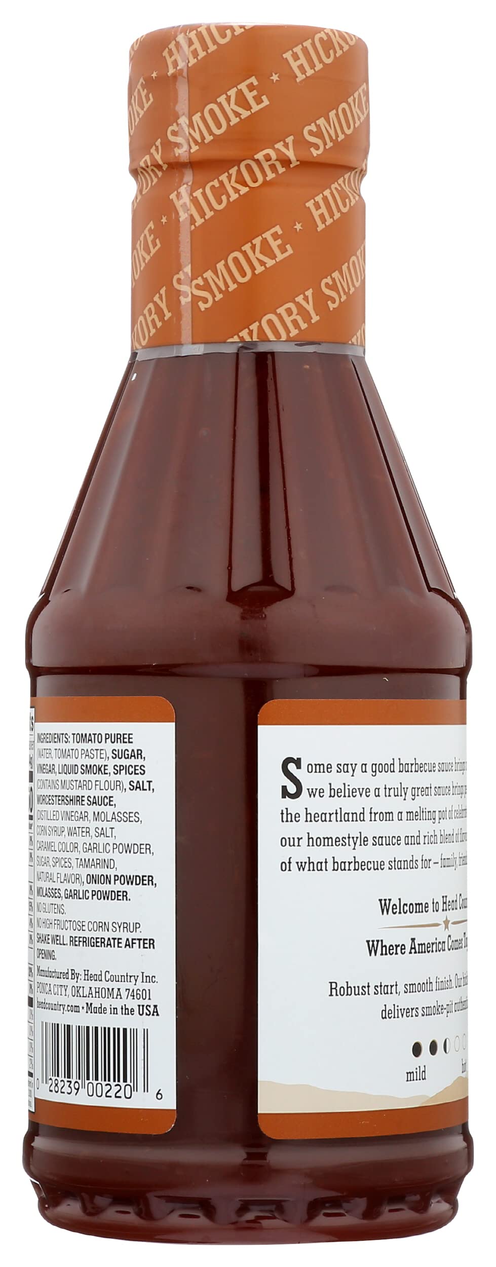 Head Country Hickory Smoke glaze finish for a savory, glossy crust