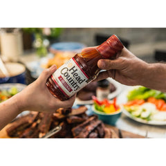 Head Country Original bottle highlights premium ingredients and gluten-free appeal.