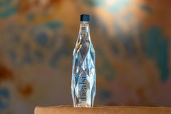 Healsi on-the-go hydration bottle in bag, ready for workouts.