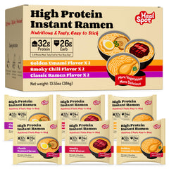 Healspot High Protein Instant Ramen Golden-Chicken Bowl protein-rich, ideal for quick meals.