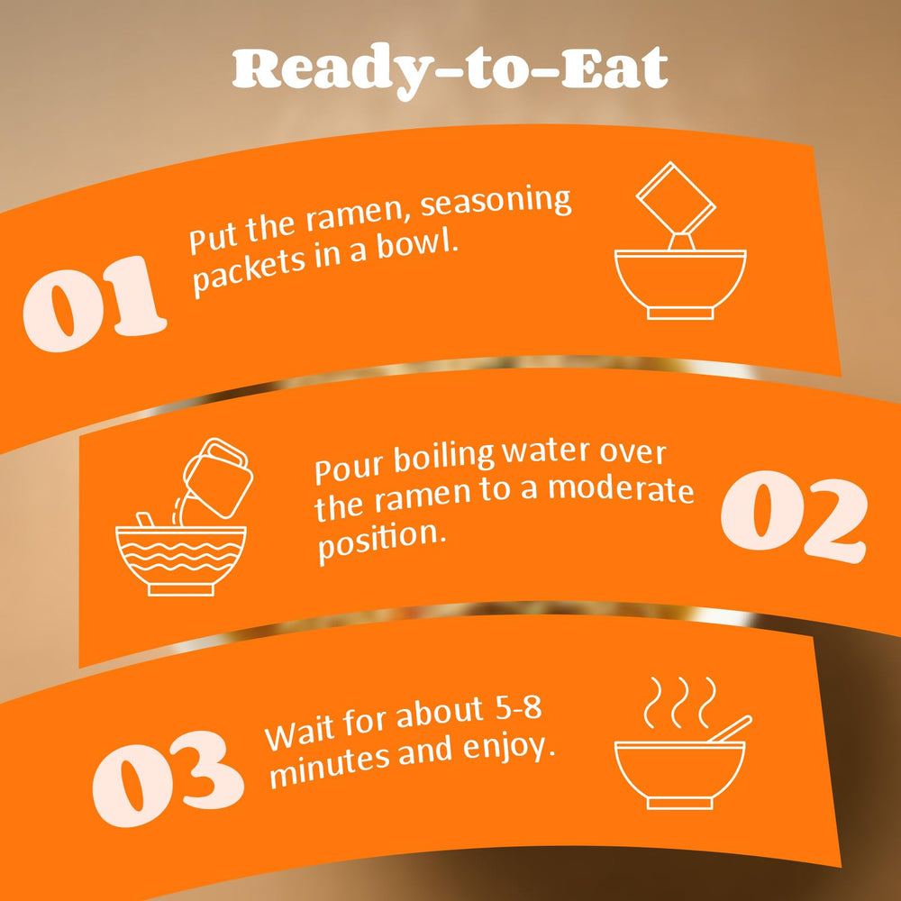 Healspot High Protein Instant Ramen Keto-Friendly Label signals diet-compatible choice.