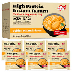 Healspot High Protein Instant Ramen six-pack for quick protein-rich meals