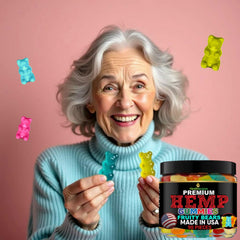 Healthergize Hemp Gummies Sleep variety flavors showcase refreshing taste