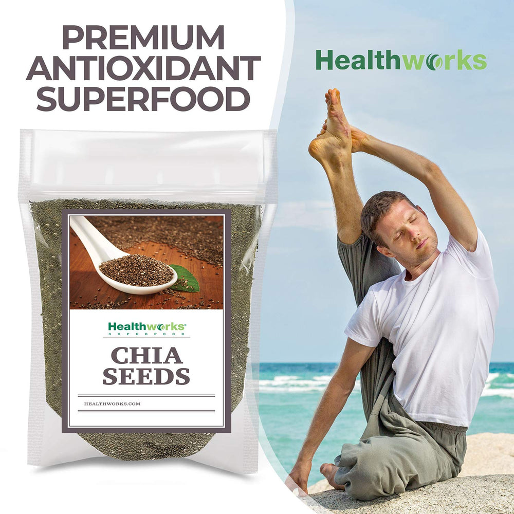 Healthworks Chia Seeds added to yogurt for creaminess and plant-based omega-3.