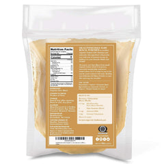 Healthworks Maca Powder bag back—organic, clean ingredients for everyday use.