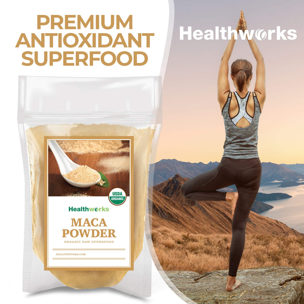 Healthworks Maca Powder baking-ingredients showcases versatility in cookies and breads.