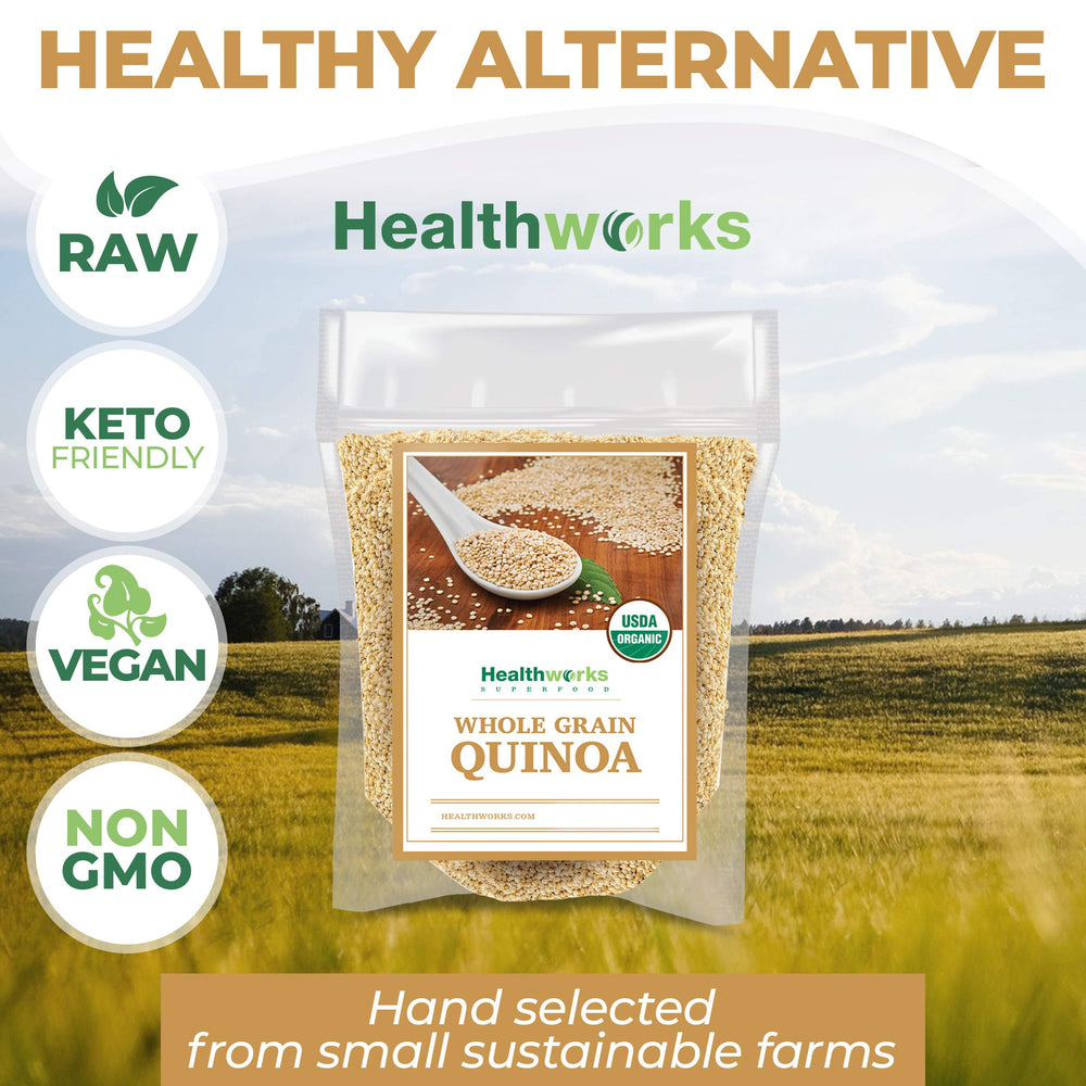 Healthworks Quinoa gluten-free nutrient-rich grain for sensitive diets