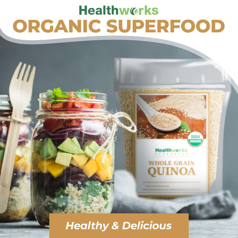 Healthworks Quinoa stir-fry with beans and curries shows versatility