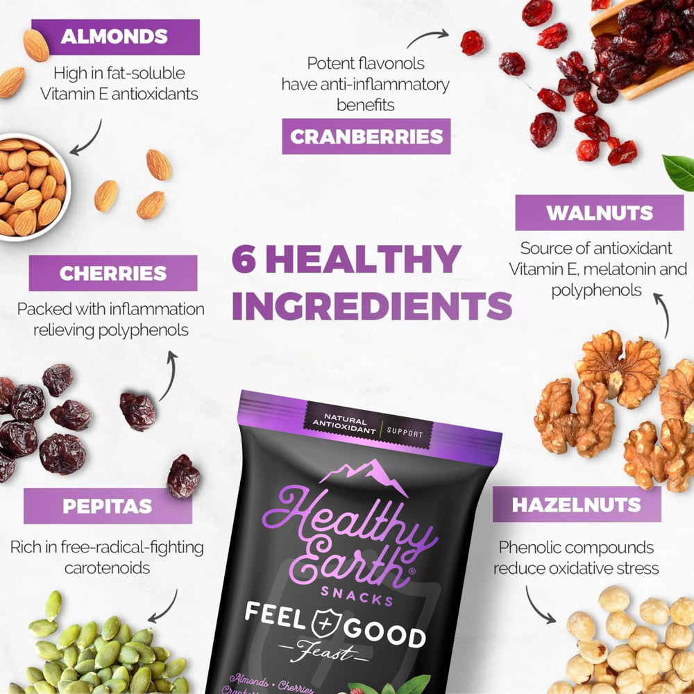 Healthy Earth Snacks snack-time setup for quick, healthy choices.