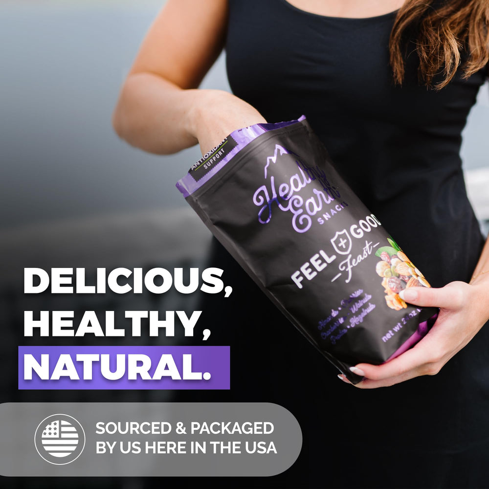 Healthy Earth Sustainably sourced ingredients in every batch.