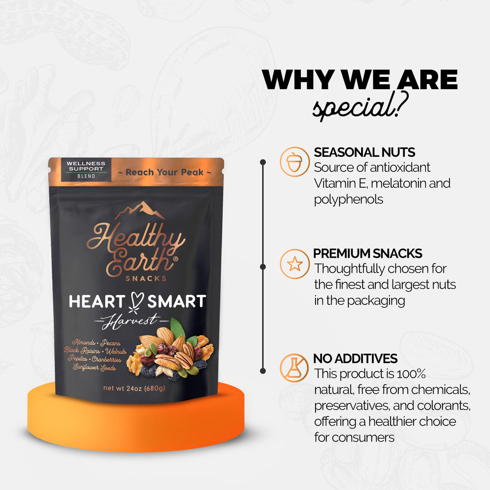 Healthy Earth Vegan preservative-free pack showcases clean ingredient choices.