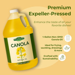 Healthy Harvest Canola Oil in dressing and marinade use for versatile cooking