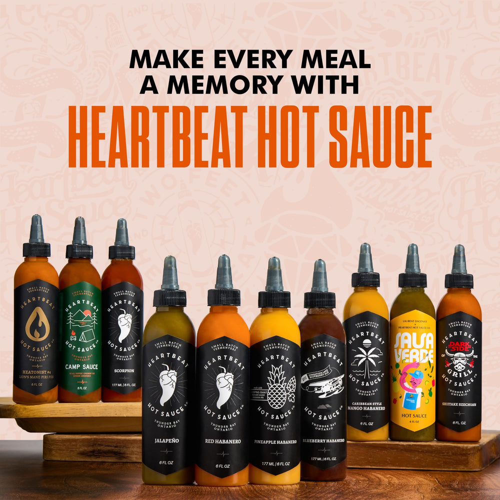 Heartbeat Hot Sauce Co heartbeat heat scale 4 10 versatility