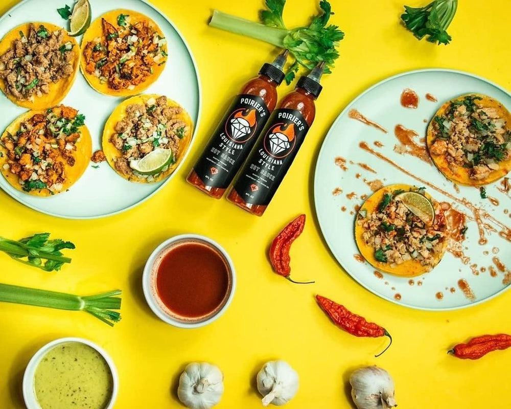 Heartbeat Hot Sauce Poirier habanero kick adds vibrant heat for wings.