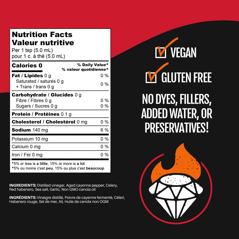 Heartbeat Hot Sauce Poirier label closeup highlights fermentation depth and ingredients.