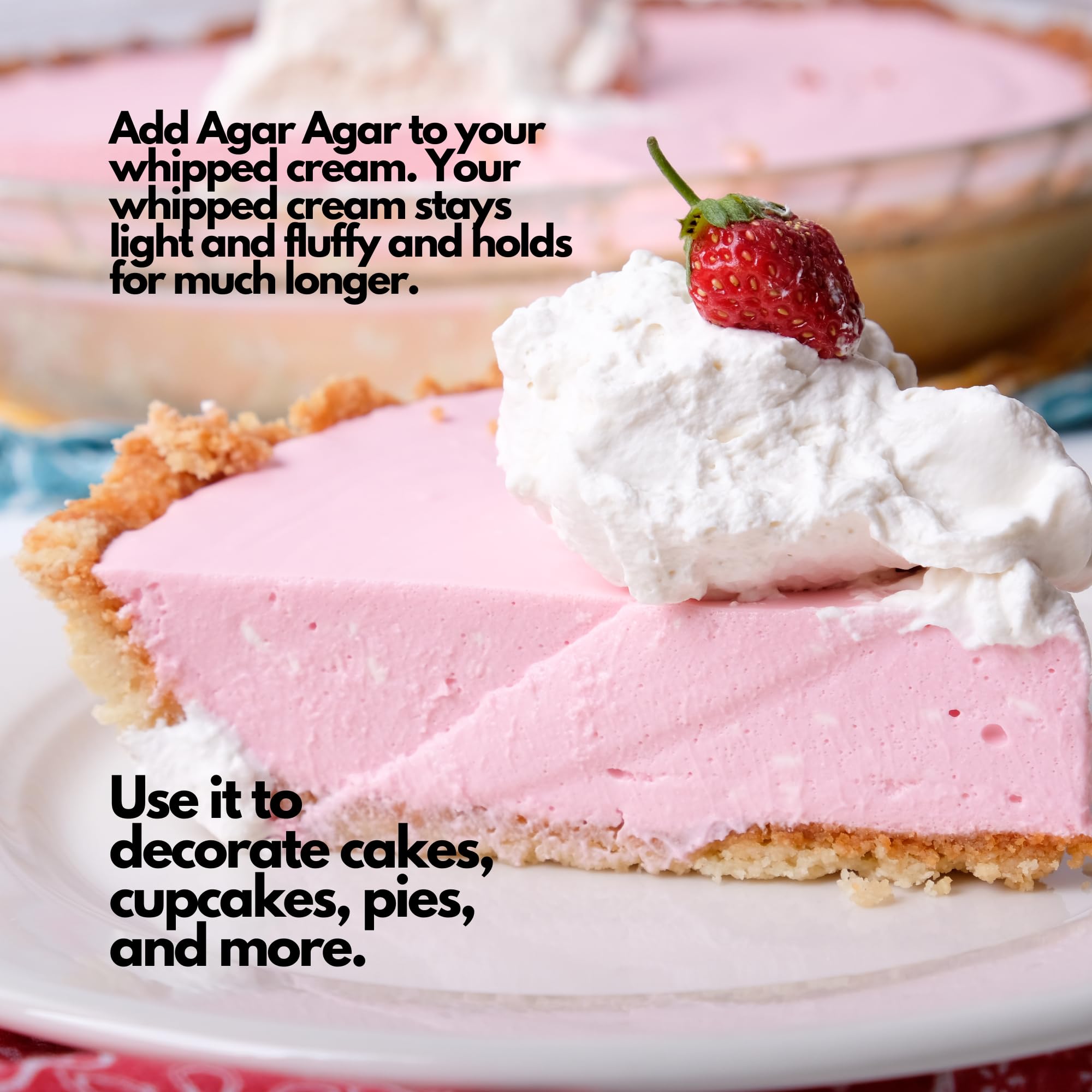 HEARTHY FOODS Agar Agar powder thickens soups with body and shine.