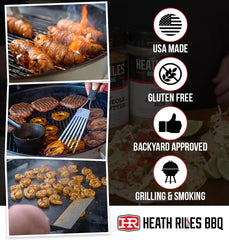 Heath Riles BBQ Cherry Apple Habanero Glaze pork-slice ready for serving with bold flavor