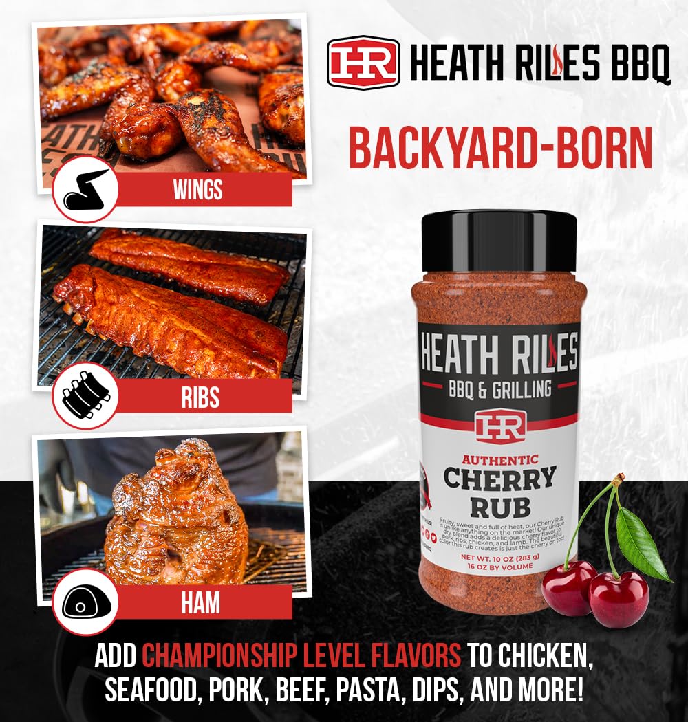Heath Riles Cherry Seasoning chicken dish closeup for versatile seasoning