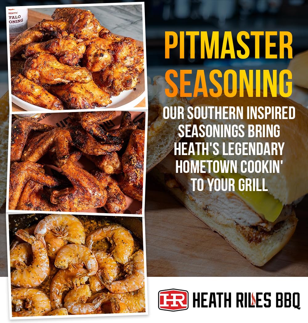 Heath Riles Parmesan Garlic rub enhances grilled chicken and corn on the cob