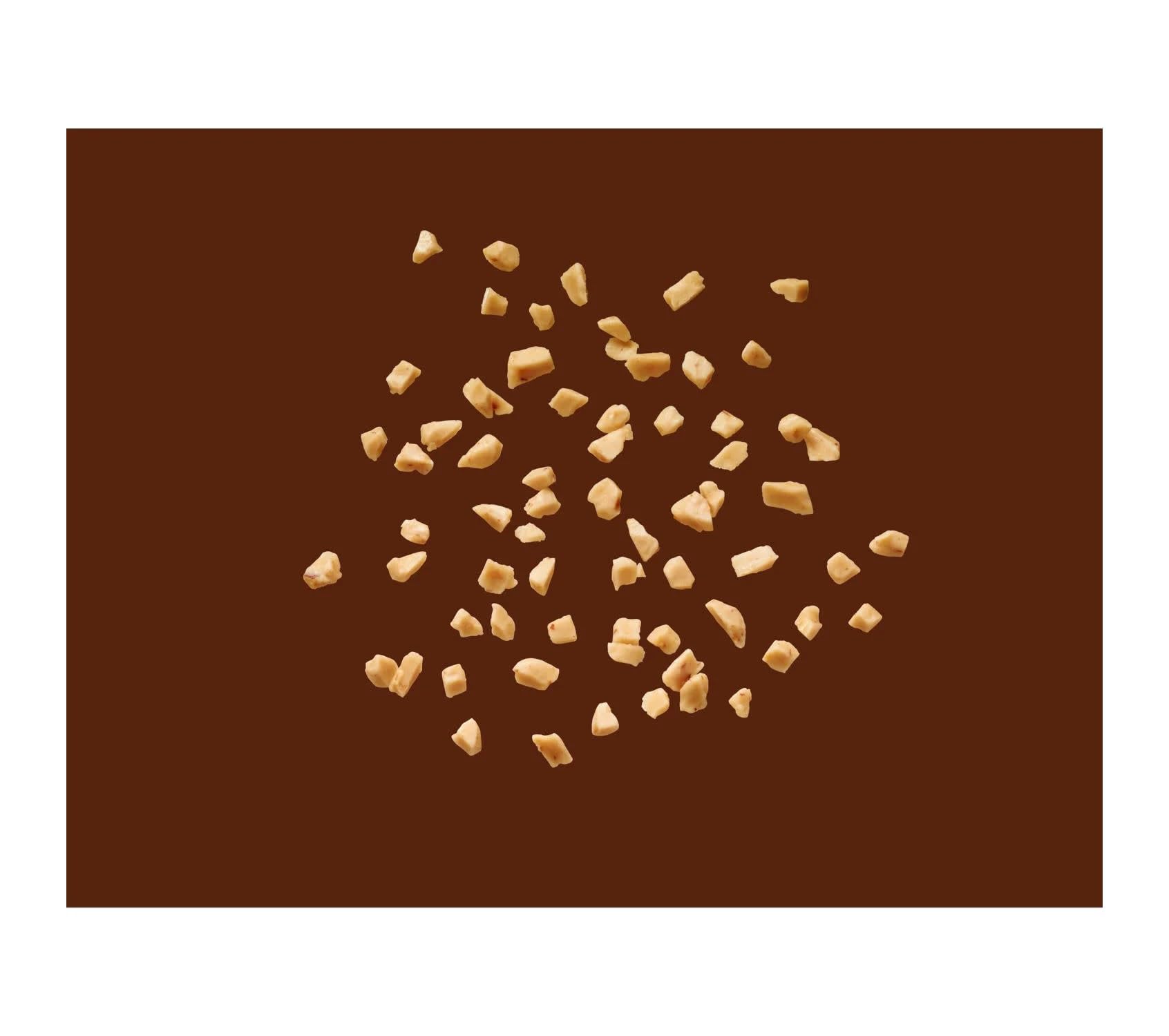 Heath Toffee Bits topping ice cream adds rich crunch.