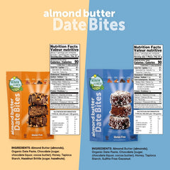 Heaven & Earth two-pack date bites wrapped for freshness and grab-and-go snacking.